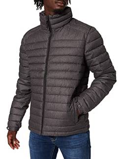 Superdry Mens Studios Non Hooded Fuji Jacket, Grey Dogstooth, M von Superdry