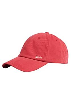 Superdry Mens Vintage EMB Cap Baseballkappe, Varsity Red, One Size von Superdry