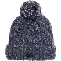 Superdry Strickmütze Damen Mütze - TWEED CABLE BEANIE, Strickmütze, One von Superdry