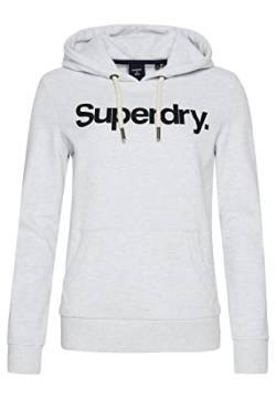 Superdry Womens CL Hood UB Kapuzenpullover, Ice Marl, S von Superdry