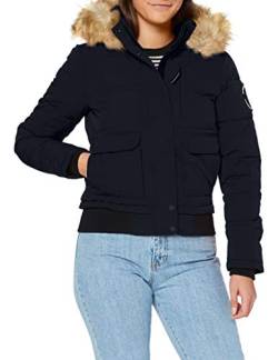 Superdry Womens Everest Bomber Jacket, Eclipse Navy, L (Herstellergröße:14) von Superdry