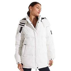 Superdry Womens Expedition Cocoon Parka Jacket, New Chalk, Small von Superdry