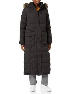 Superdry Womens MF Expedition Long LINE Parka, Black, XS von Superdry