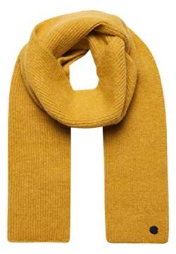 Superdry Womens Studios Luxe Knitted Scarf, Golden Green, One Size von Superdry