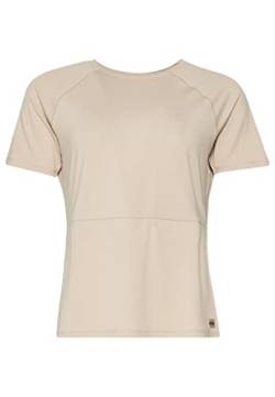Superdry Womens Train Short Sleeve Tee T-Shirt, Warm Grey, Small von Superdry