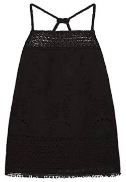 Superdry Womens Vintage Woven LACE TOP Trägershirt/Cami Shirt, Black, L von Superdry