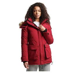 Superdry Xpd Everest Parka für Damen, dunkle Beere, 32 von Superdry