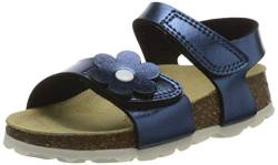 Superfit Fussbettpantoffel Sandalen, BLAU 8000, 26 EU von Superfit