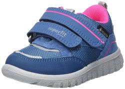 Superfit Jungen Mädchen SPORT7 Mini Lauflernschuh, BLAU/PINK 8060, 20 EU Schmal von Superfit