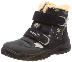 Superfit Mädchen Glacier warm gevoerde Gore-tex Schneestiefel, Blau 8010, 22 EU Weit von Superfit