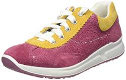 Superfit Mädchen Merida Hs Sneaker, Pink Gelb 5500, 38 EU von Superfit