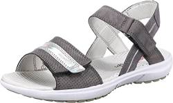 Superfit Mädchen Regenboog Sandalen, Hellgrau, 34 EU von Superfit