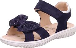 Superfit Mädchen Sparkle 1009010 Sandalen, Blau 8000, 27 EU von Superfit