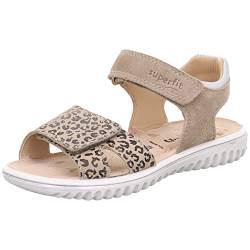 Superfit Mädchen Sparkle Sandale, Beige 4010, 33 EU von Superfit