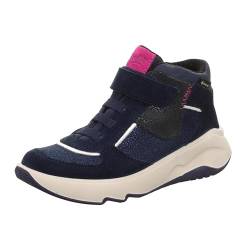 Superfit Melody Sneaker, BLAU/PINK 8010, 27 EU Schmal von Superfit