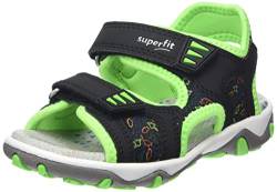 Superfit Mike 3.0 Sandale, SCHWARZ/HELLGRÜN 0000, 28 EU von Superfit