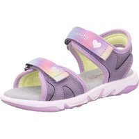 Superfit PEBBLES WMS: mittel Sandale, Sommerschuh, Klettschuh, Sandalette, mit süßen Glitzerverschlüssen von Superfit