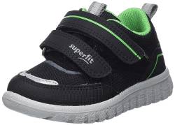 Superfit SPORT7 Mini Lauflernschuh, SCHWARZ/GRÜN 0020, 20 EU Schmal von Superfit