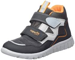 Superfit SPORT7 Mini Sneaker, GRAU/ORANGE 2000, 34 EU von Superfit