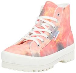 SUPERGA Damen 2341 Alpina Cotton Fleece Oxford-Schuh, Deep Purple Tie Dye, 39 EU von Superga