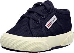 Superga 2750-Bebj baby classic S0005P0, Unisex - Kinder Sneaker, blau, (navy 933 ), 24 EU (7 UK) von Superga