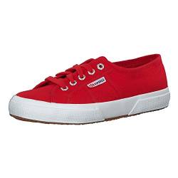 Superga 2750 Cotu Classic, Unisex-Erwachsene Sneaker, Rot (red-white), 41 EU (7 UK) von Superga