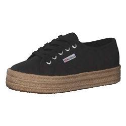 Superga Damen 2730 Rope Gymnastikschuhe, Schwarz (Full Black 996), 38 EU von Superga