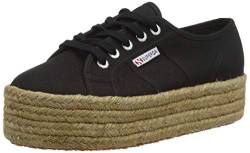 Superga Damen 2790 COTROPEW Gymnastikschuhe, Schwarz (Full Black 996), 38 EU von Superga