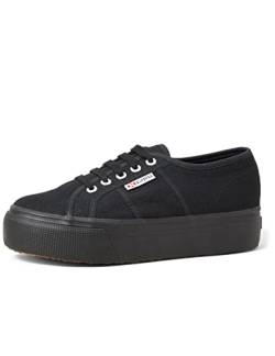 Superga Damen 2790acotw Linea Up And Down Sneaker, Black 996, 38 EU von Superga