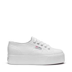 Superga Damen 2790acotw Linea Up And Down Sneaker, White 901, 35 EU von Superga