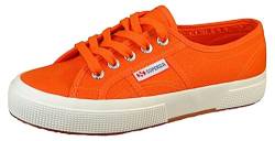 Superga Damen Low Sneaker COTU Classic Orange Textil 38 von Superga