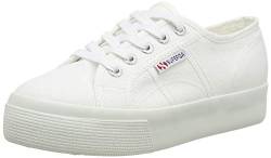 Superga Unisex 2730-cotu Gymnastikschuhe, Weiß White 901, 46 EU von Superga