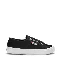 Superga Unisex-Erwachsene 2750 Tumbled Leather Gymnastikschuhe, Schwarz (Full Black 996) von Superga