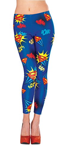 Supergirl Adult Women's Leggings One Size Fits Most von Superman