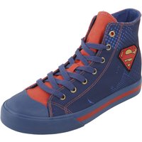 Superman - DC Comics Sneaker high - EU37 bis EU39 - Größe EU37 - blau/rot  - EMP exklusives Merchandise! von Superman