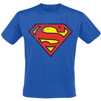 Superman - DC Comics T-Shirt - Crest - S bis XXL - für Männer - Größe S - blau  - EMP exklusives Merchandise! von Superman