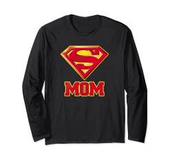 Superman Super Mom Supermama Langarmshirt von Superman