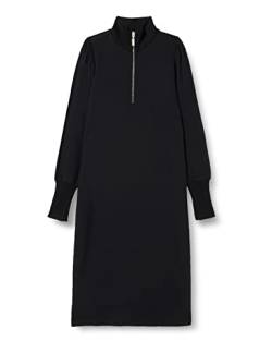 Supermom Damen Dress Astley Long Sleeve Kleid, Black - P090, 44 EU von Supermom