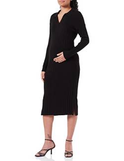 Supermom Damen Dress Avery Long Sleeve Kleid, Black - P090, 38 EU von Supermom