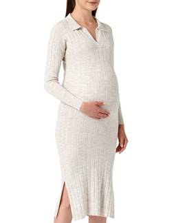 Supermom Damen Dress Avery Long Sleeve Kleid, Ras1202 Oatmeal - P611, 34 EU von Supermom