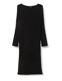 Supermom Damen Dress Chester Long Sleeve Kleid, Black-P090, XXL von Supermom