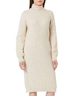 Supermom Damen Dress Cornelia Long Sleeve Kleid, RAS1202 Oatmeal-P611, M von Supermom