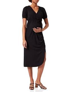 Supermom Damen Dress Nursing Short Sleeve Black Kleid, Black-P090, XXS von Supermom