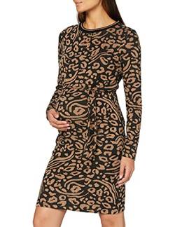 Supermom Damen Dress ls AOP Leopard Kleid, Toasted Coconut-P867, XXS von Supermom
