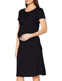 Supermom Damen Dress ss Nurs Kleid, Schwarz (Black P090), 38 (Herstellergröße: M) von Supermom