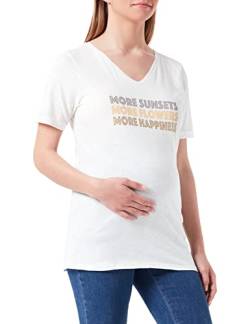 Supermom Damen Tee Short Sleeve More T-Shirt, Marshmallow-P157, L von Supermom