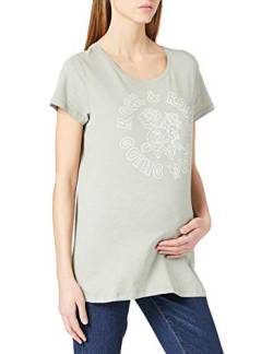 Supermom Damen Tee ss Rock Rose T-Shirt, Seagrass-P731, M von Supermom