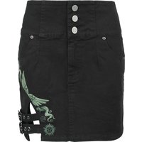 Supernatural Kurzer Rock - Witchy Vibes - S bis XXL - für Damen - Größe L - schwarz  - EMP exklusives Merchandise! von Supernatural