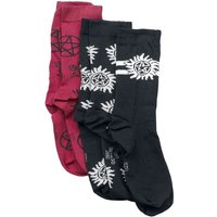 Supernatural Socken - Anti Possession - EU35-38 bis EU39-42 - für Damen - Größe EU 35-38 - multicolor  - EMP exklusives Merchandise! von Supernatural