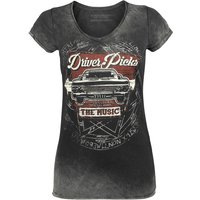 Supernatural T-Shirt - Driver Picks The Music - S bis XXL - für Damen - Größe L - grau  - EMP exklusives Merchandise! von Supernatural